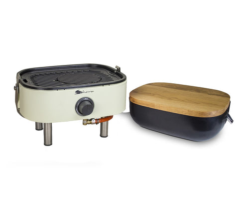 Portatif Mini Barbekü - Krem