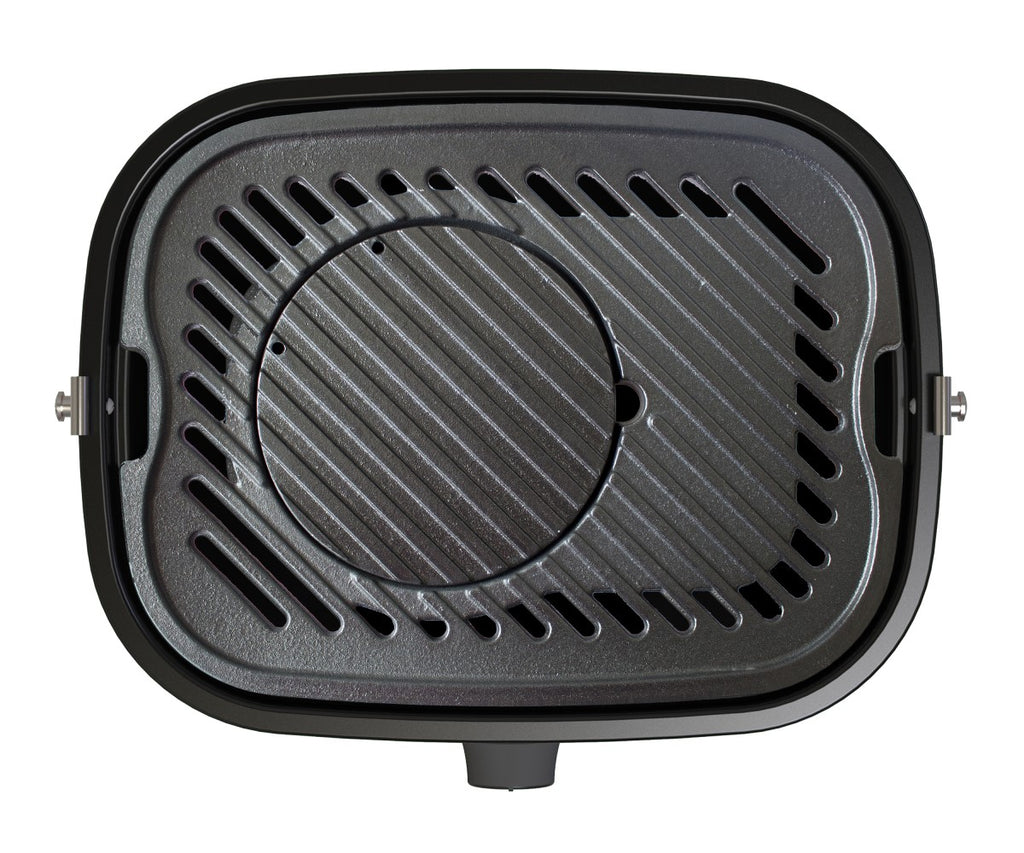 Portatif Mini Barbekü - Metalik - Kampora