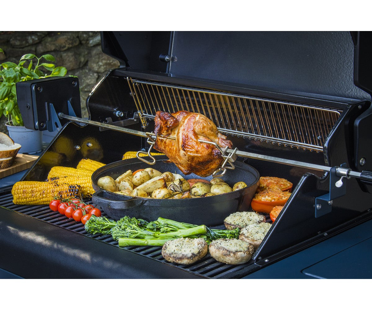 X350 Klasik Barbekü - Gri Mavi