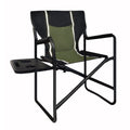 Orcamp Katlanabilir Lüks Sandalye Yan Sehpalı Haki