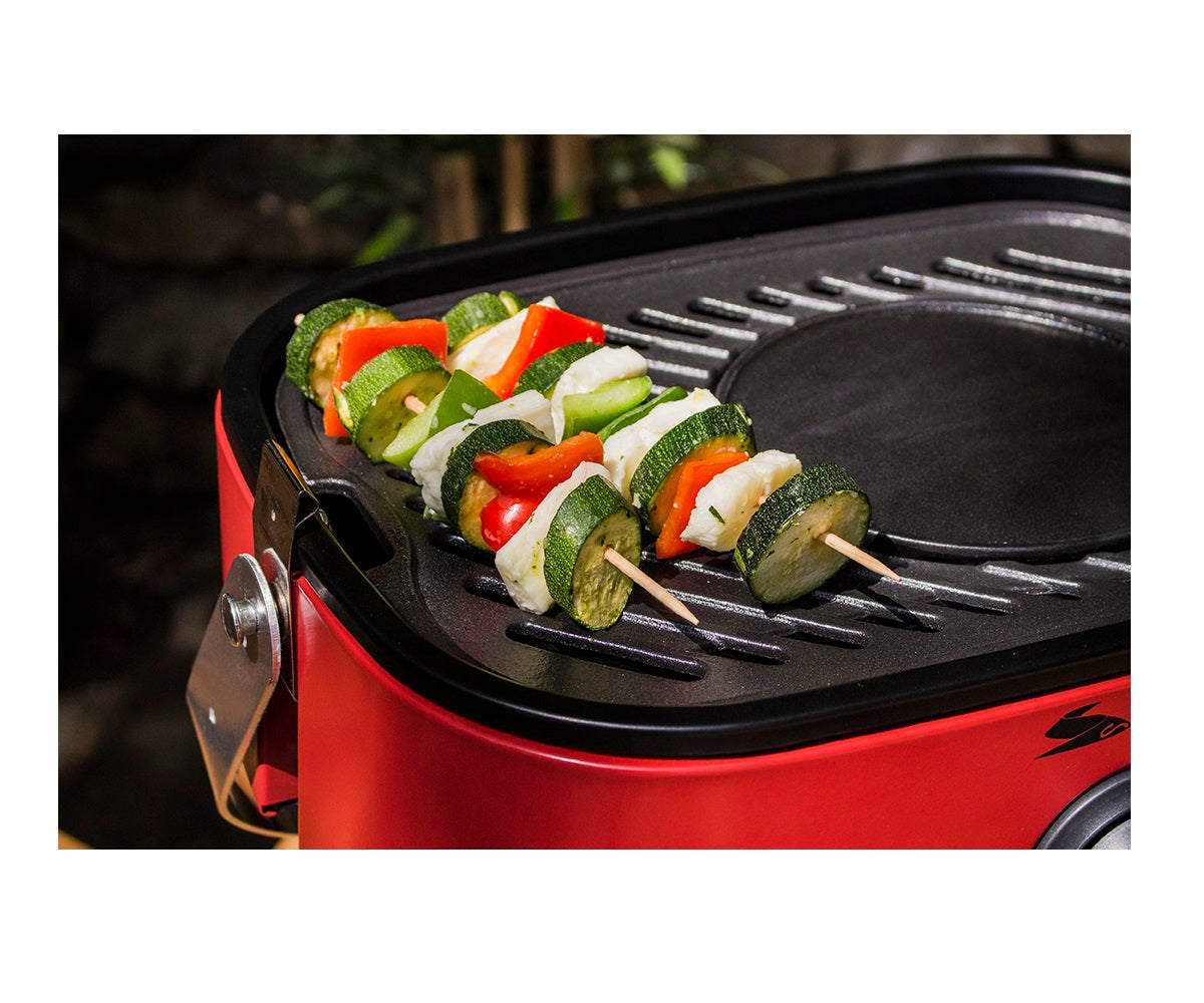 Portatif Mini Barbekü - Kırmızı