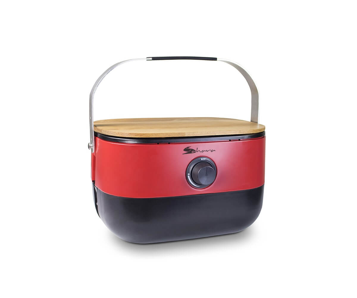 Portatif Mini Barbekü - Kırmızı