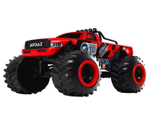 Aygaz Monster Canavar Oyuncak Araba Metal Işıklı Sesli 1/30 Ölçek - Kampora