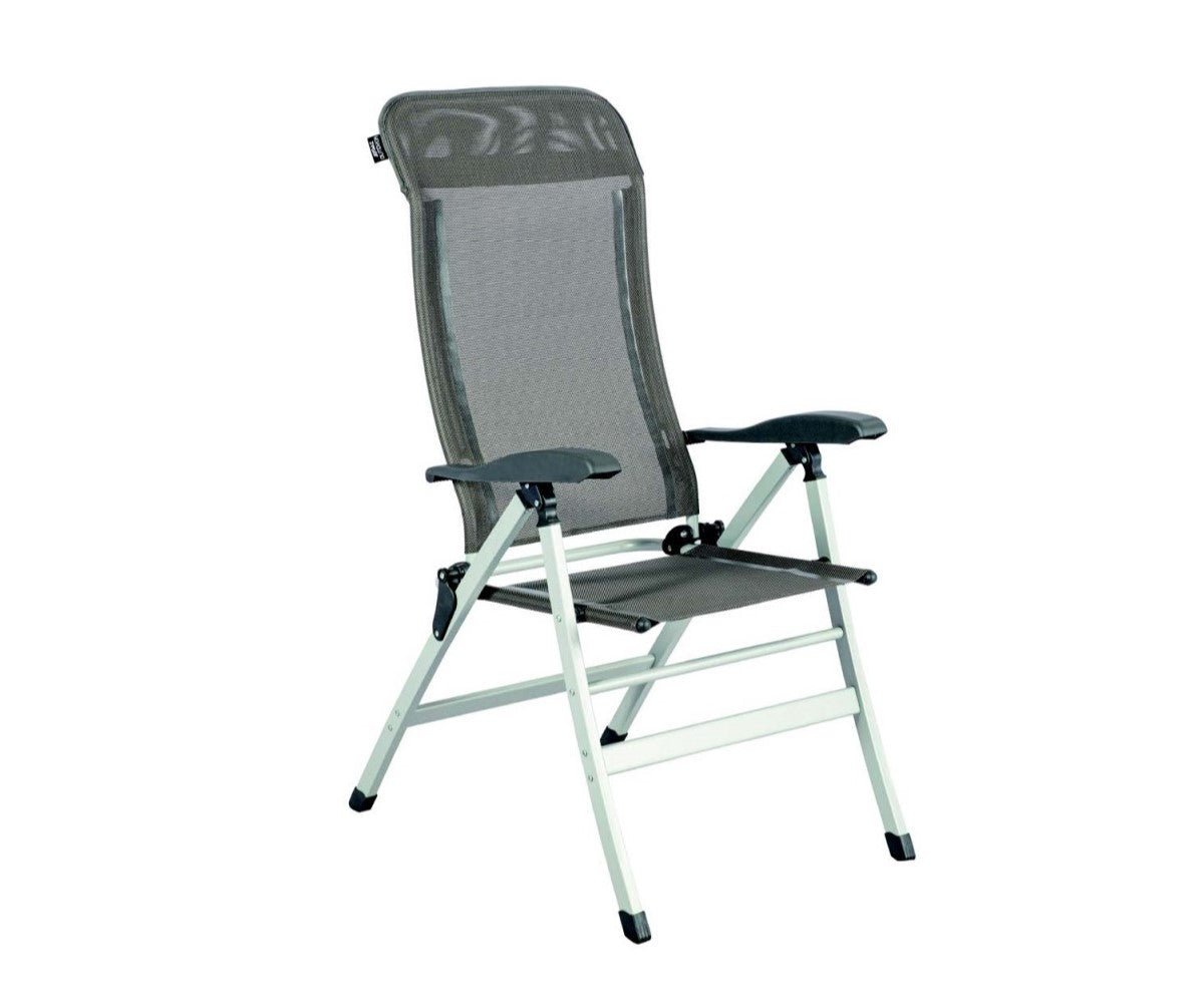 Alüminyum 7 Kademeli Yatarlı Kamp Sandalyesi Paslanmaz Hafif Model - Kampora