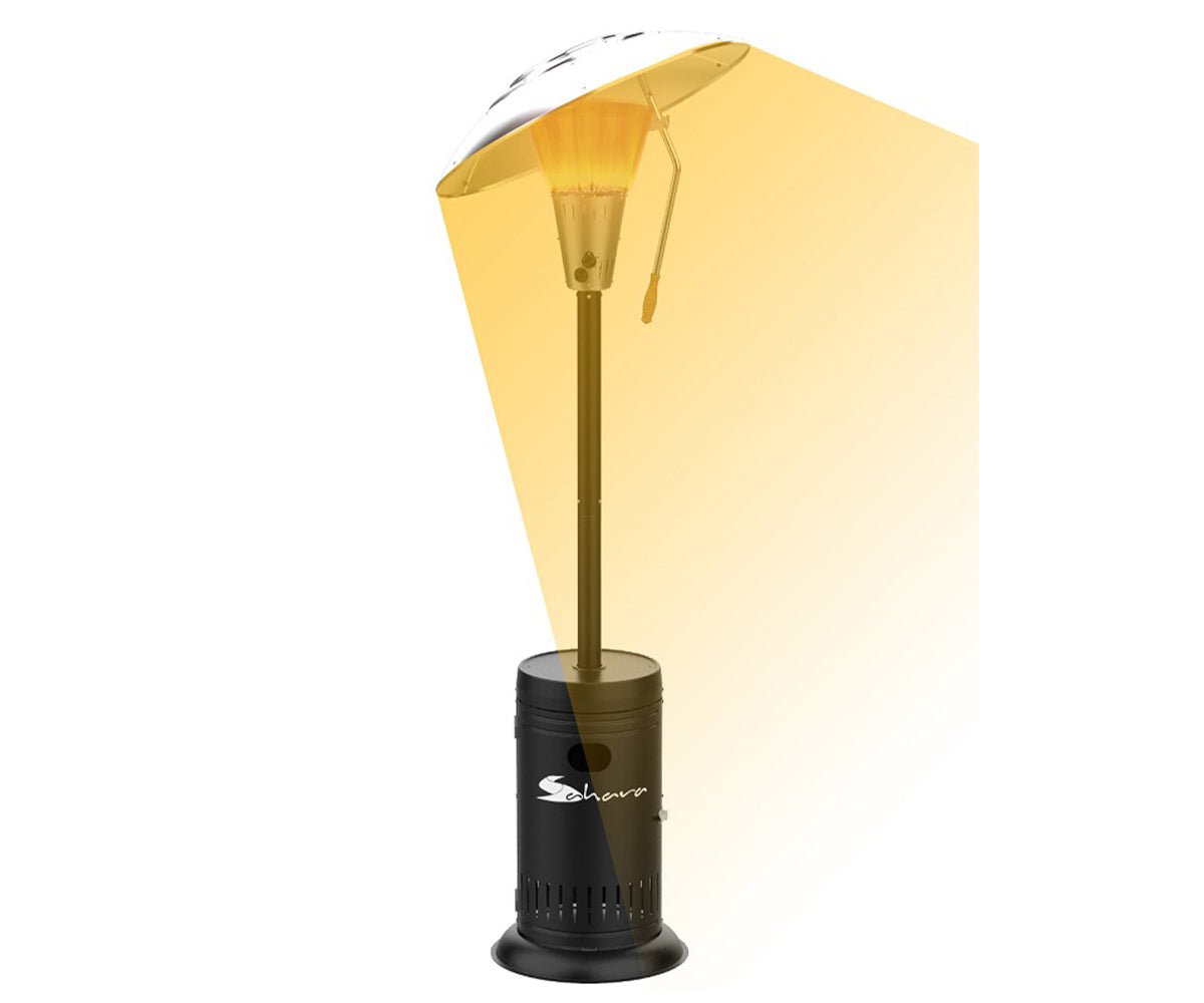 Aygaz Isı Odağı Dış Mekan Isıtıcı - Siyah - Kampora