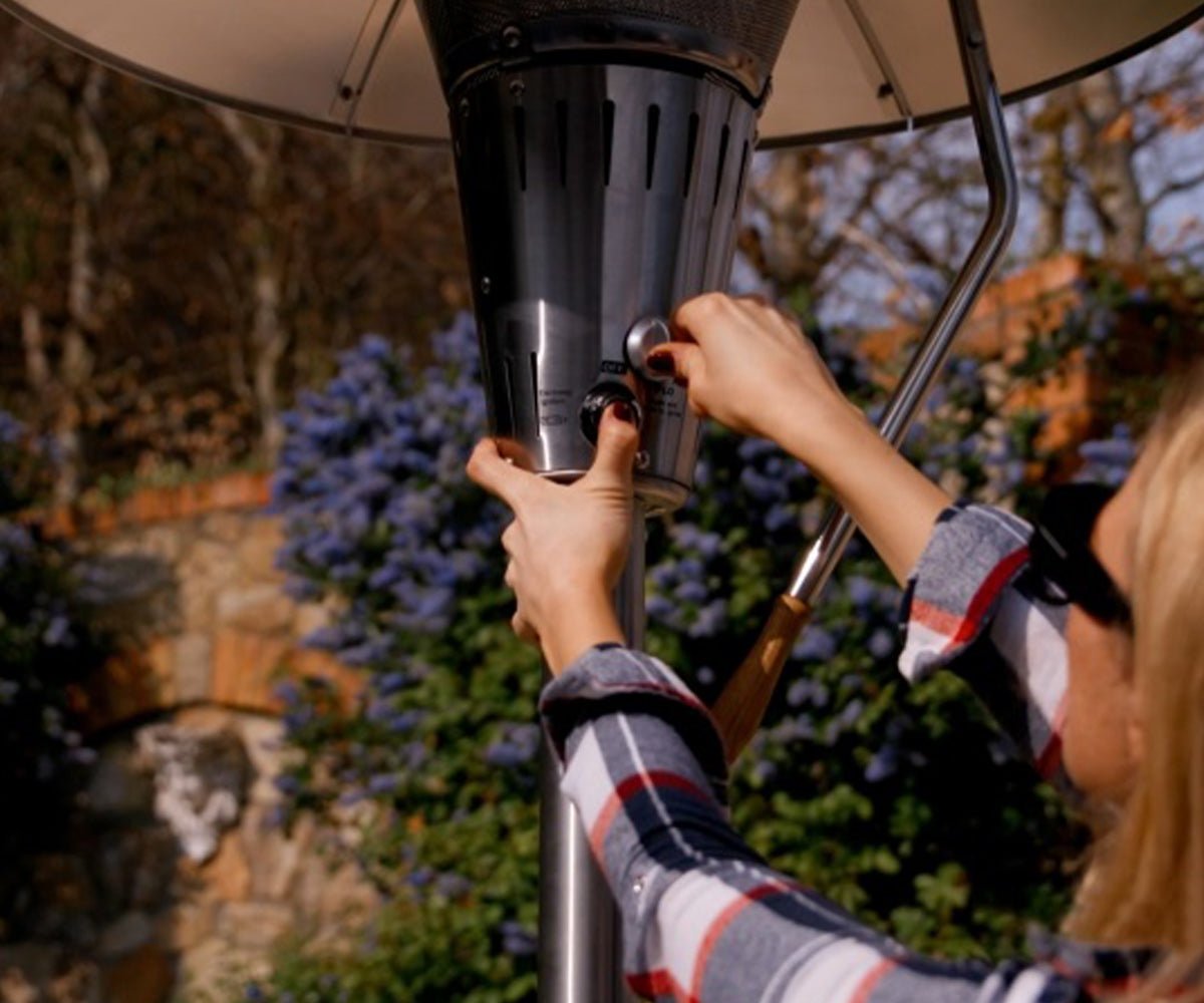 Aygaz Isı Odağı Dış Mekan Isıtıcı - Siyah - Kampora