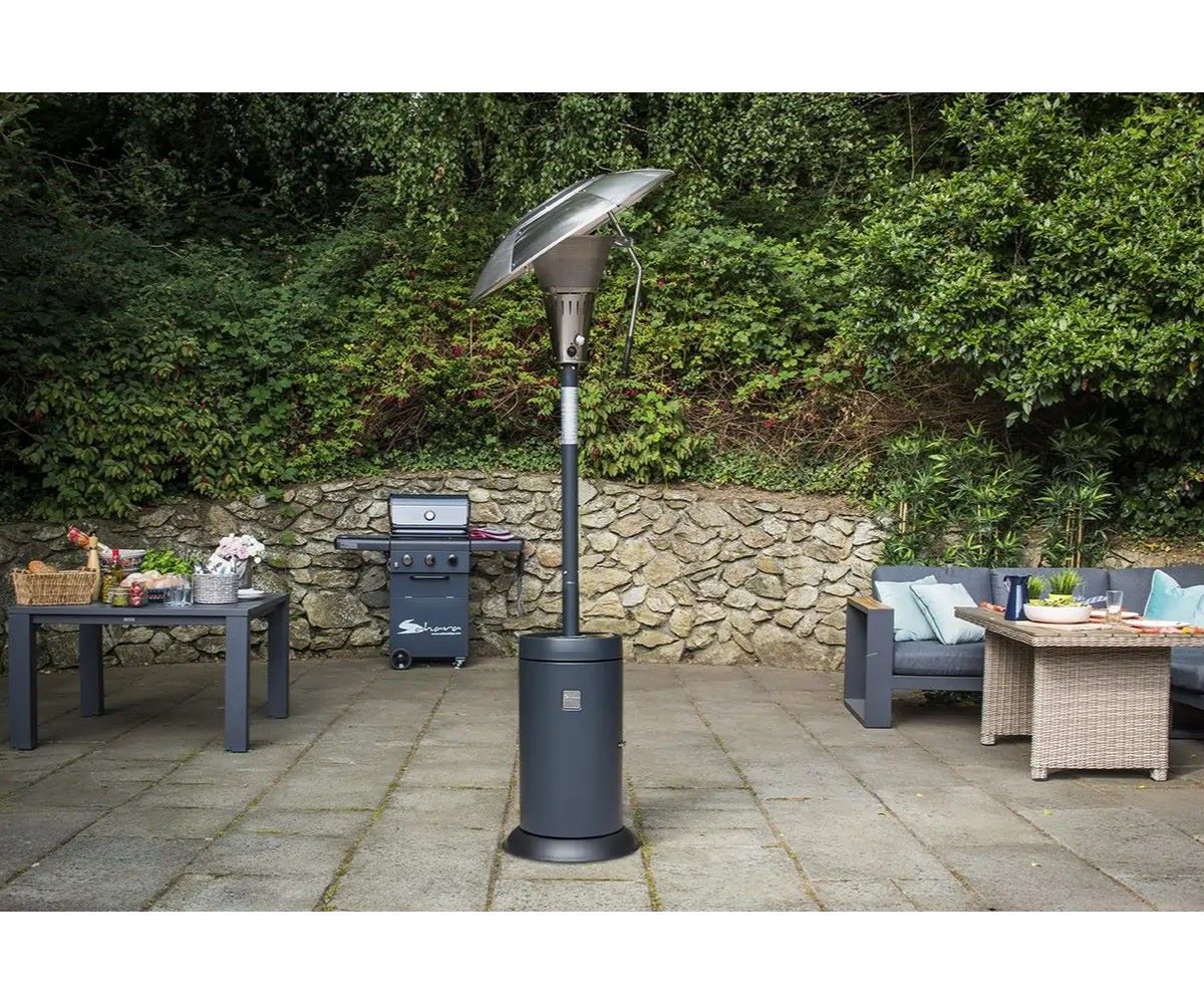 Aygaz Isı Odağı Dış Mekan Isıtıcı - X13 - Gri Mavi - Kampora