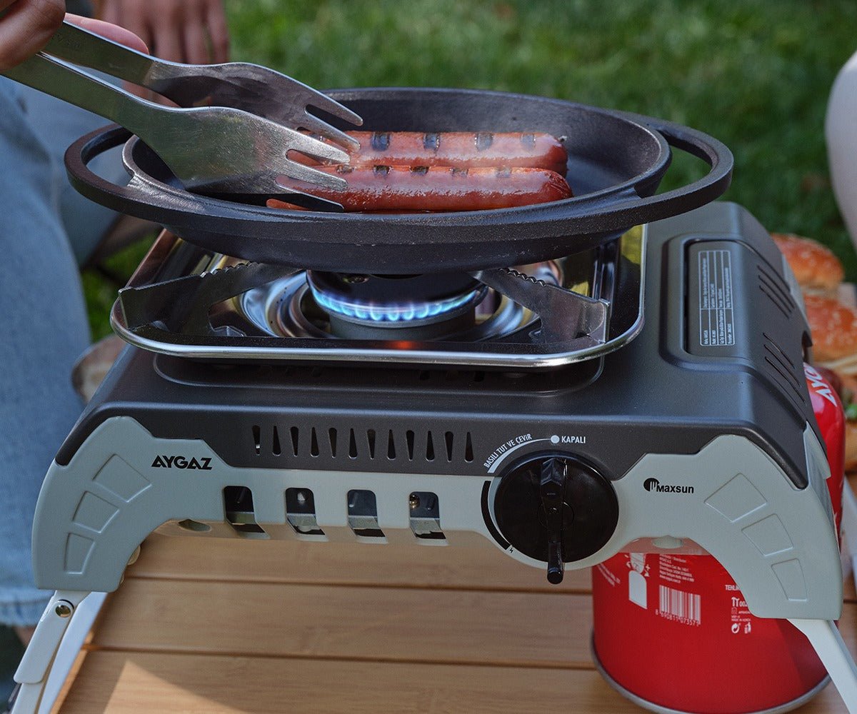 Aygaz MS - 200DF Katlanabilir Kartuşlu Kamp Ocağı - Kampora