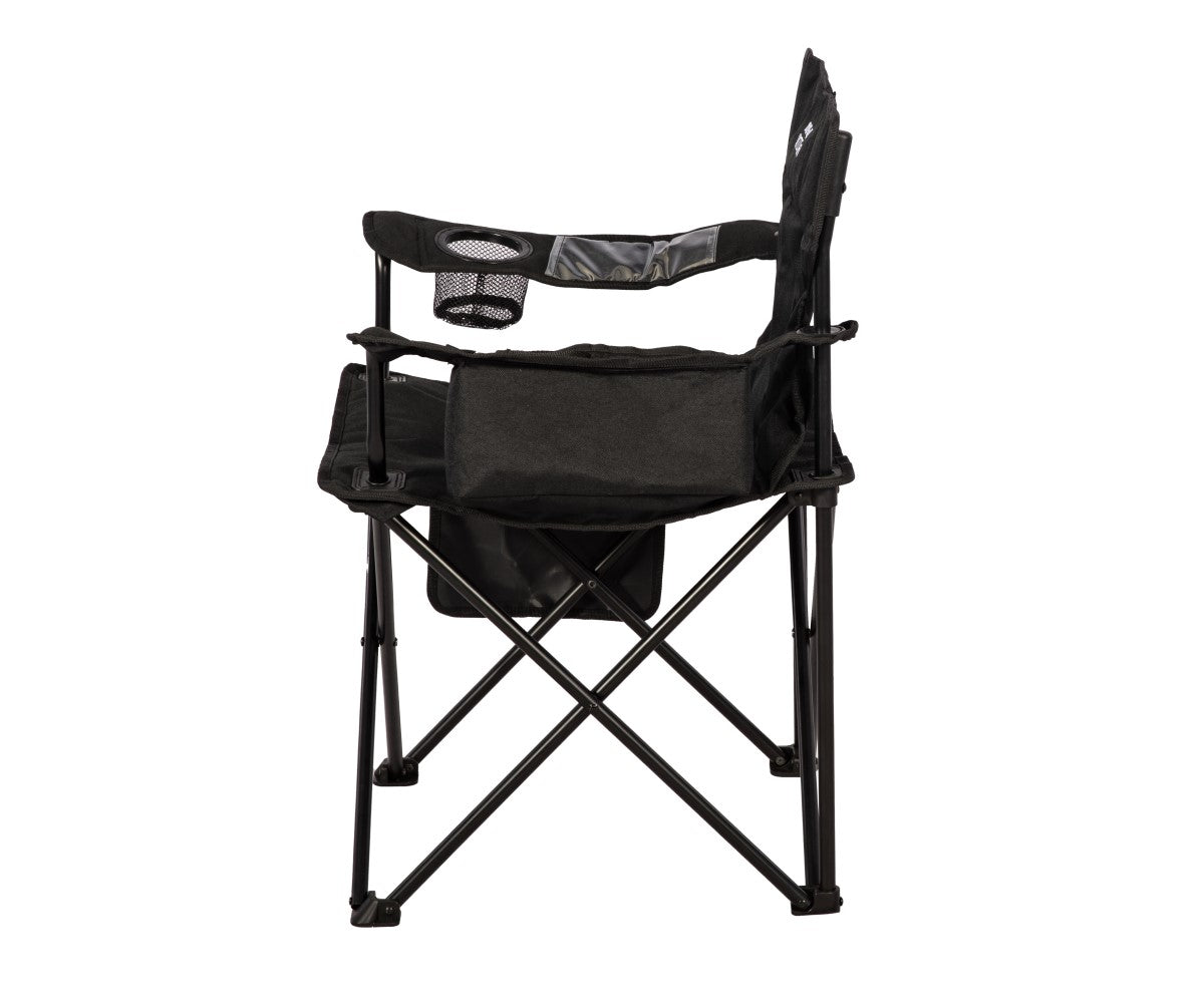 ÇELİK KATLANIR KAMP SANDALYE – Siyah - Kampora