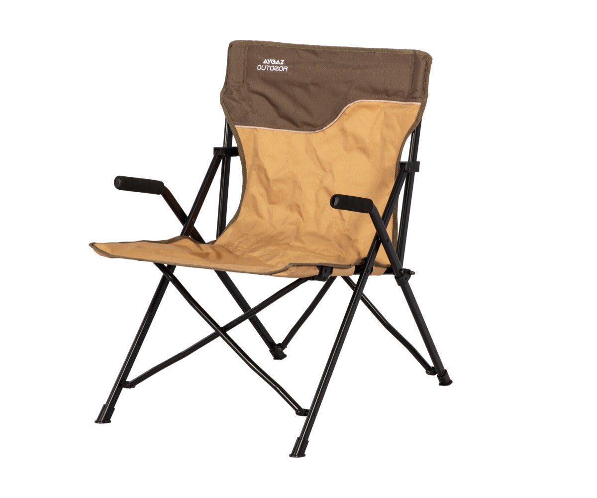 ÇELİK KATLANIR KAMP SANDALYESİ - Kampora