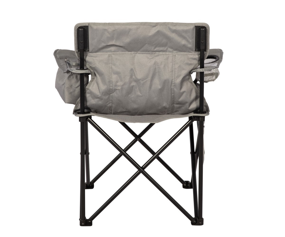 ÇELİK KATLANIR KAMP SANDALYESİ – Gri - Kampora