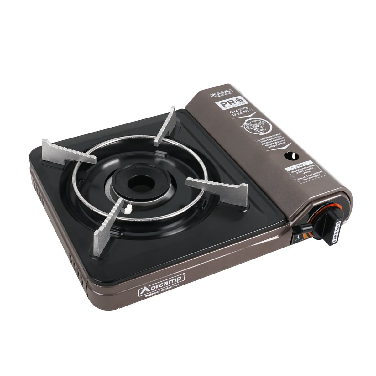 Orcamp Gaz Stop Emniyetli Portatif Ocak: Renkli ve Güvenli
