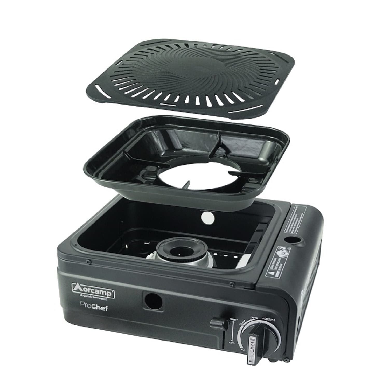 Orcamp PRO CHEF Dumansız Izgara ve Ocak
