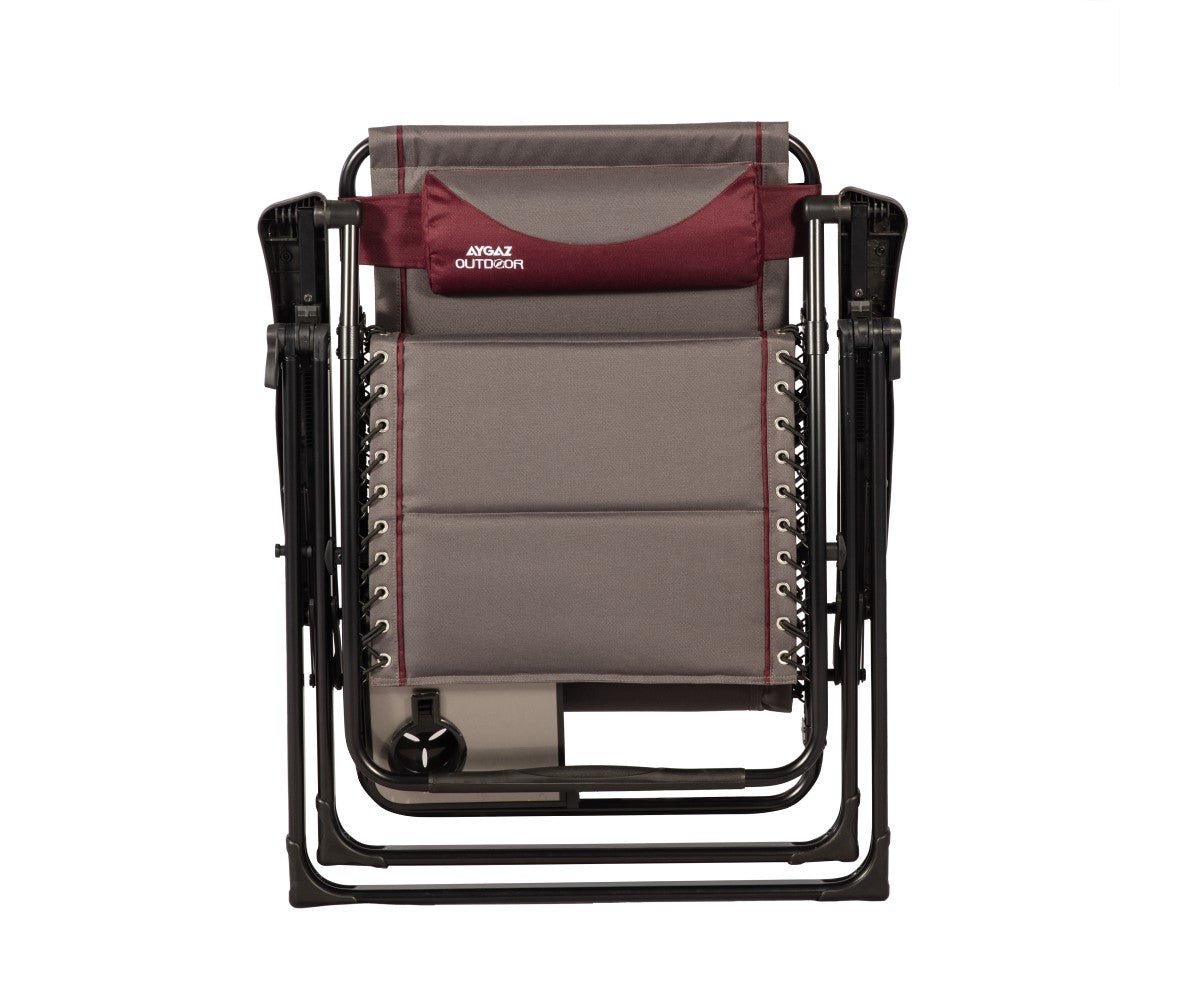 EKSTRA GENİŞ ALÜMİNYUM ŞEZLONG SANDALYE - Kampora