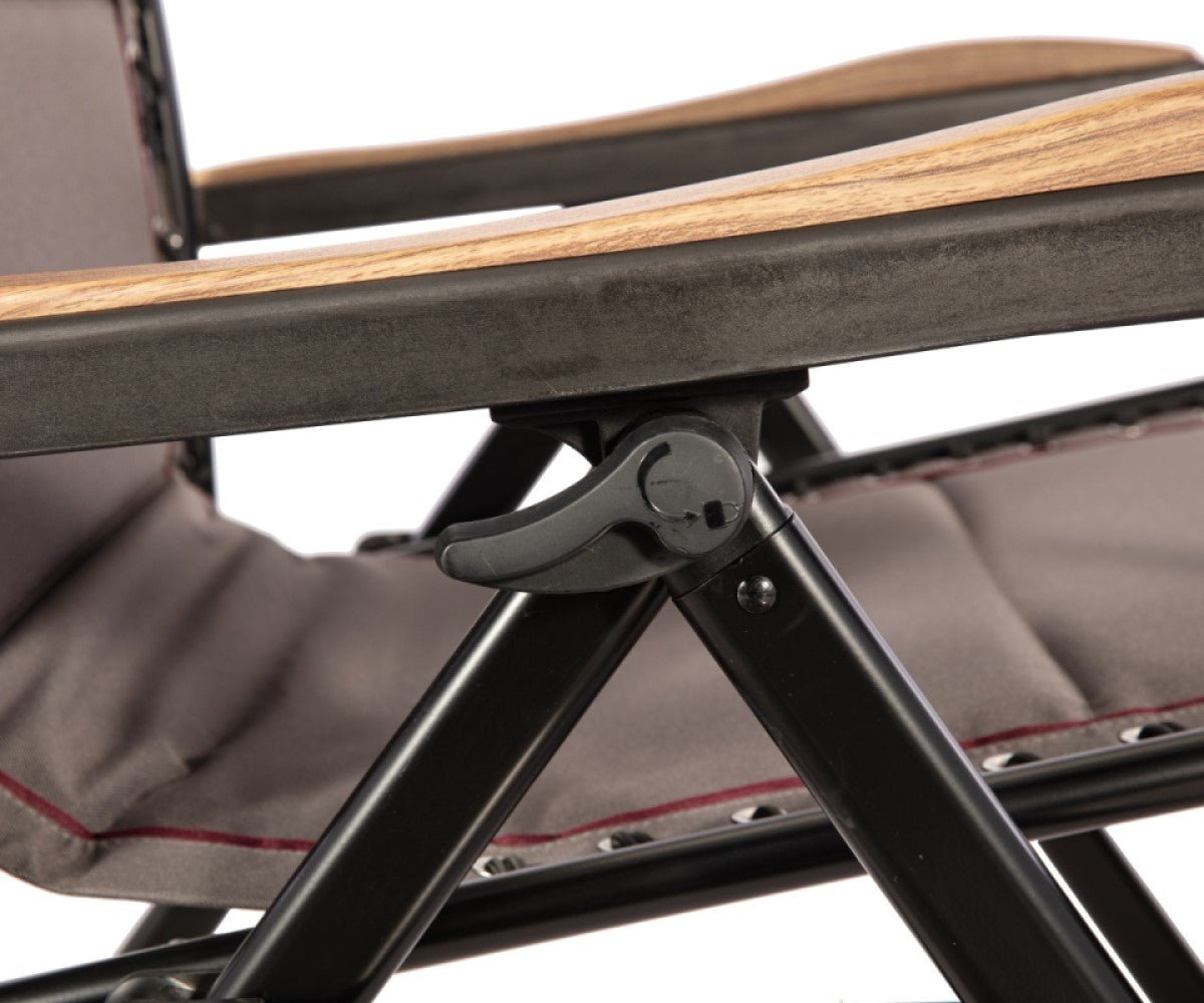 EKSTRA GENİŞ ALÜMİNYUM ŞEZLONG SANDALYE - Kampora