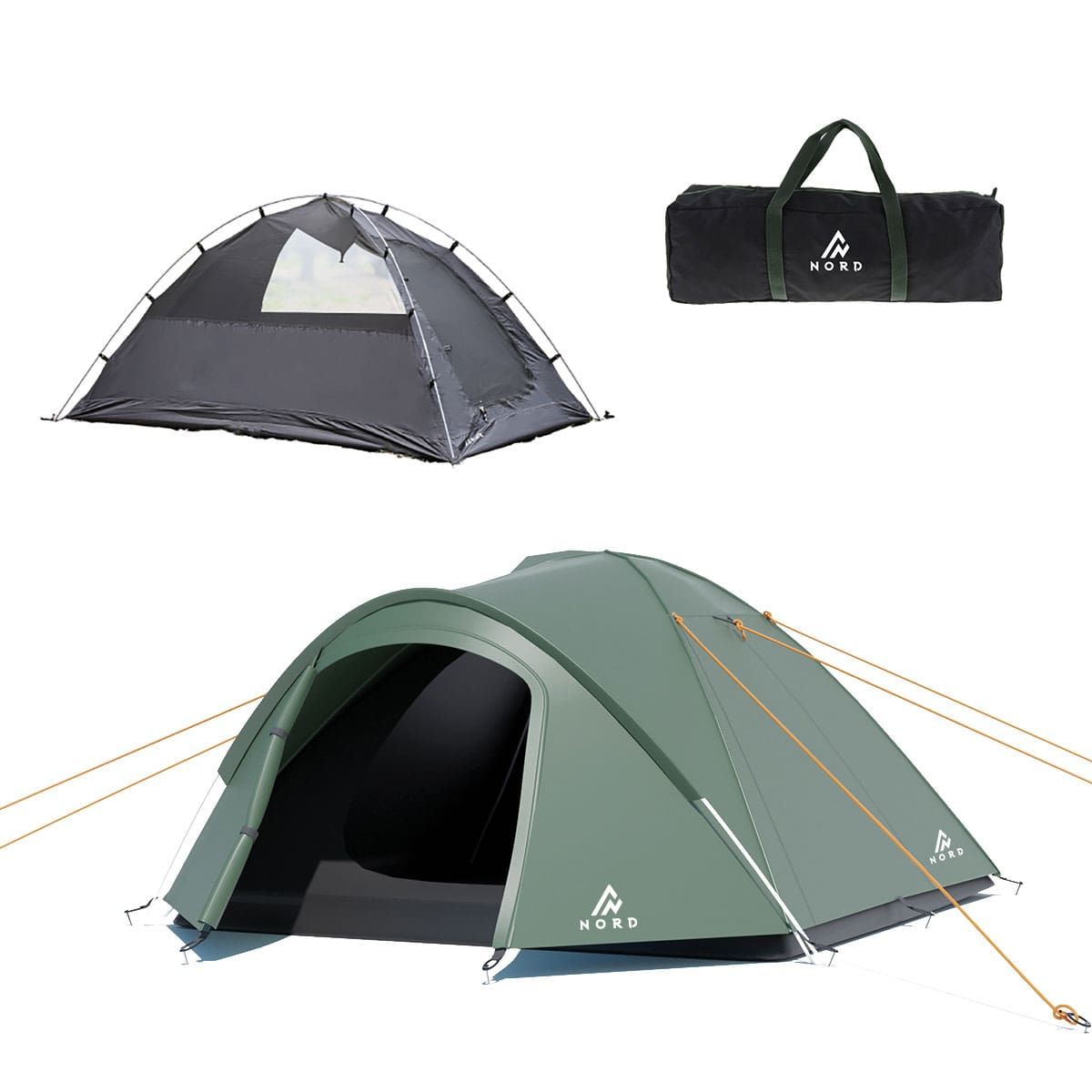 Nord Çantalı 2 Kişilik Çadır - Kampora