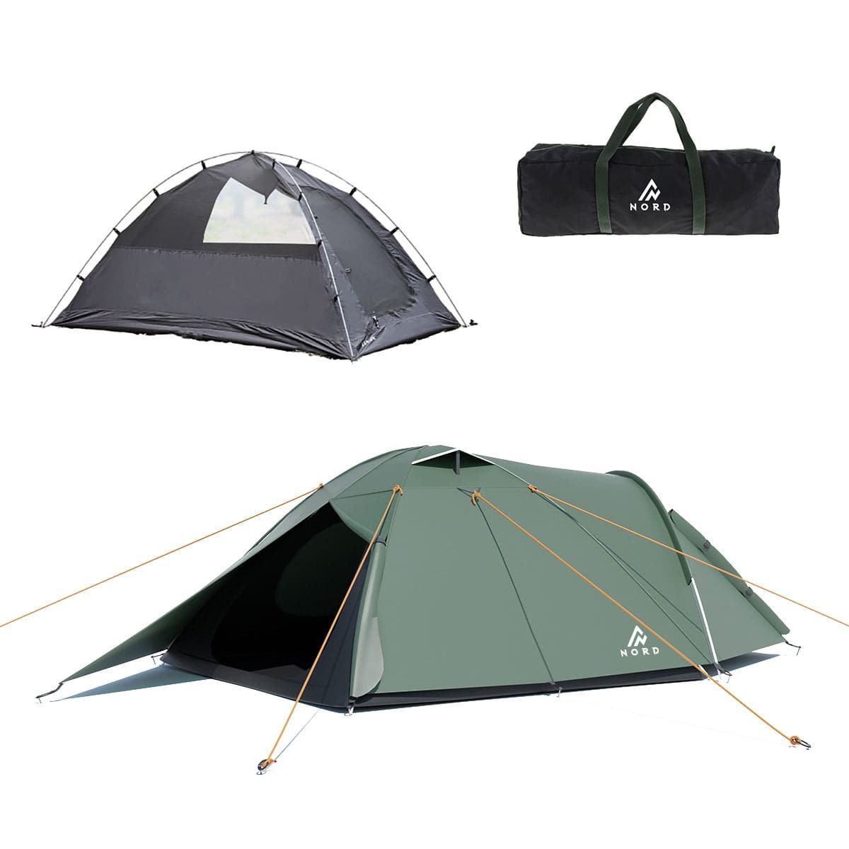 Nord Çantalı 4 Kişilik Çadır - Kampora