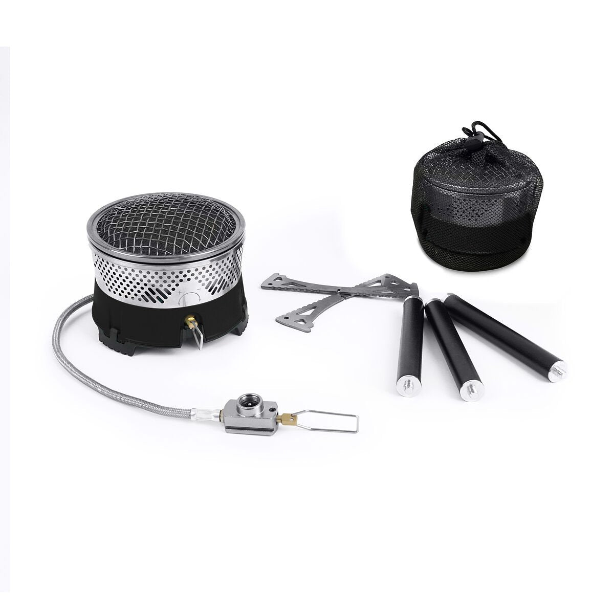 Orcamp Zenith siyah portatif kamp sobası