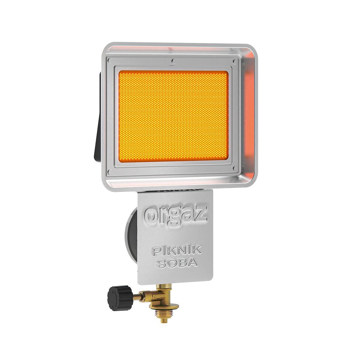 Orgaz dedantörlü seramik kamp sobası