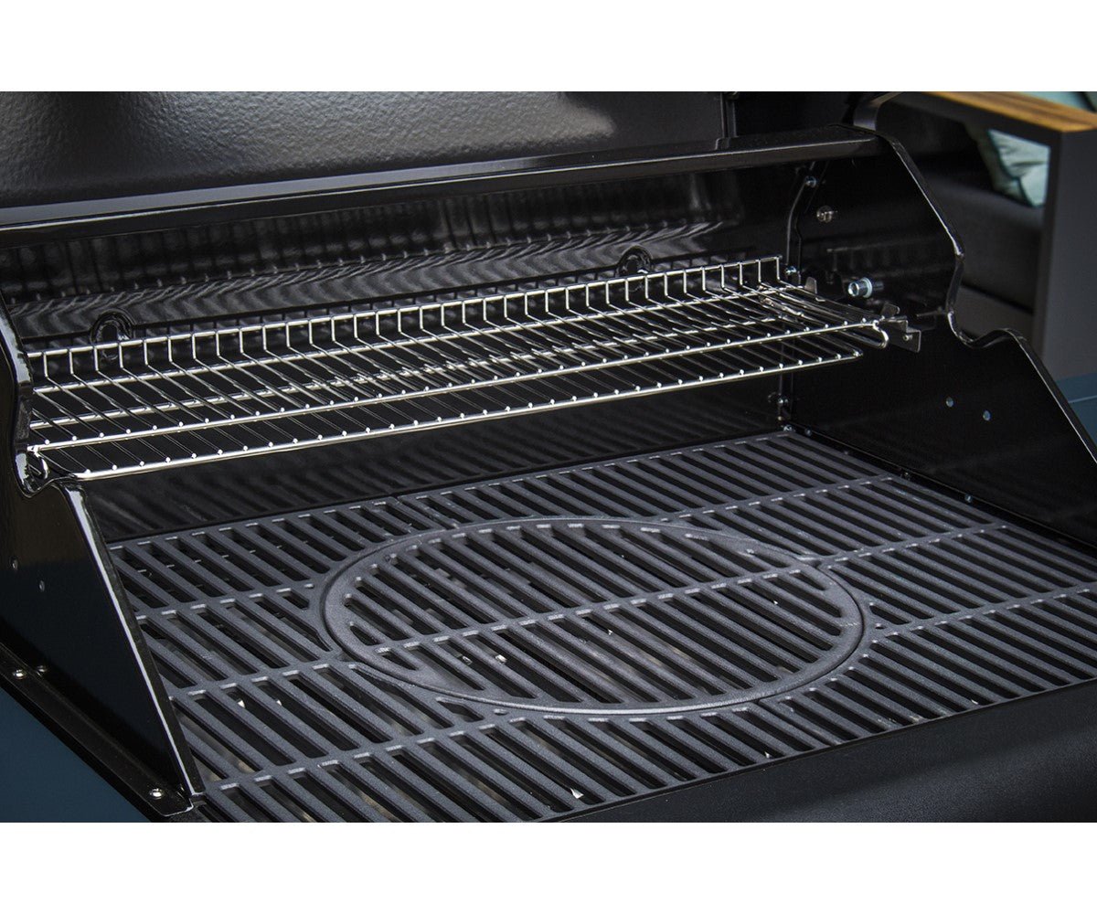 X350 Klasik Barbekü - Gri Mavi - Kampora