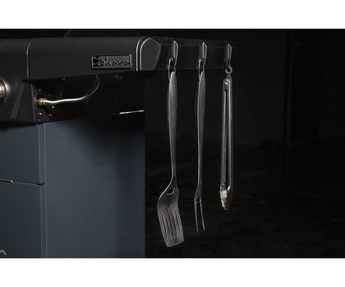 X350 Klasik Barbekü - Gri Mavi - Kampora