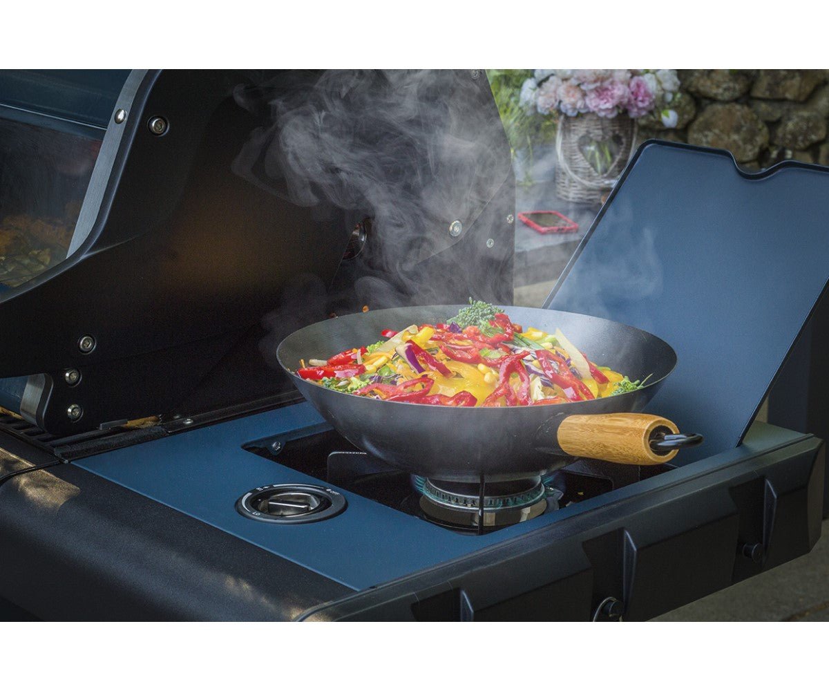 X350 Klasik Barbekü - Gri Mavi - Kampora